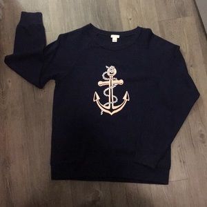 J. Crew Anchor Sweatshirt